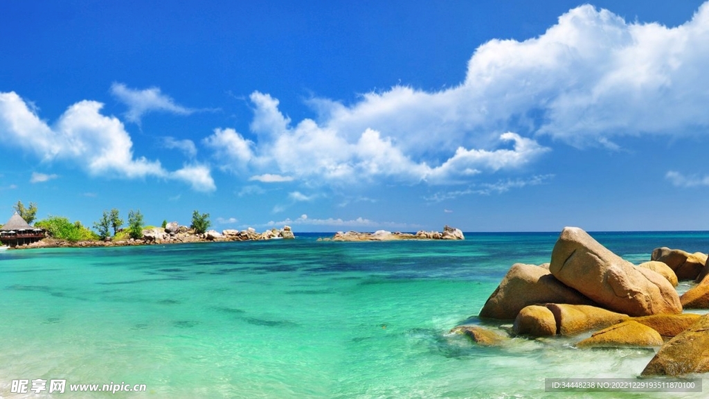 海岸边