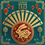 兔年剪纸  