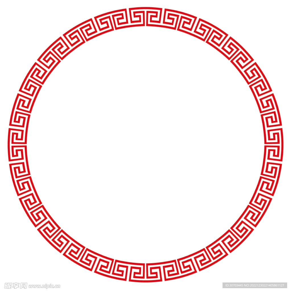 圆形花纹