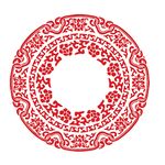 圆形花纹