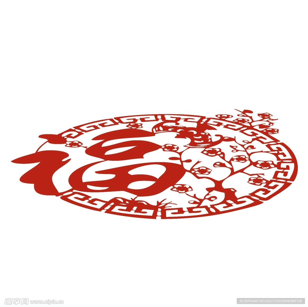 福字窗花