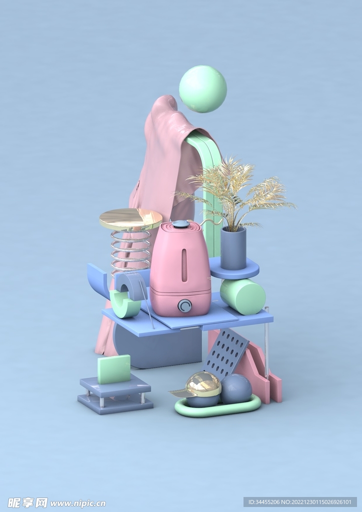 加湿器海报