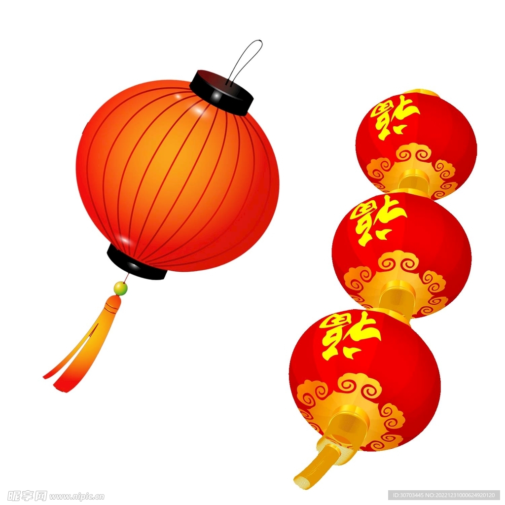 金色灯笼