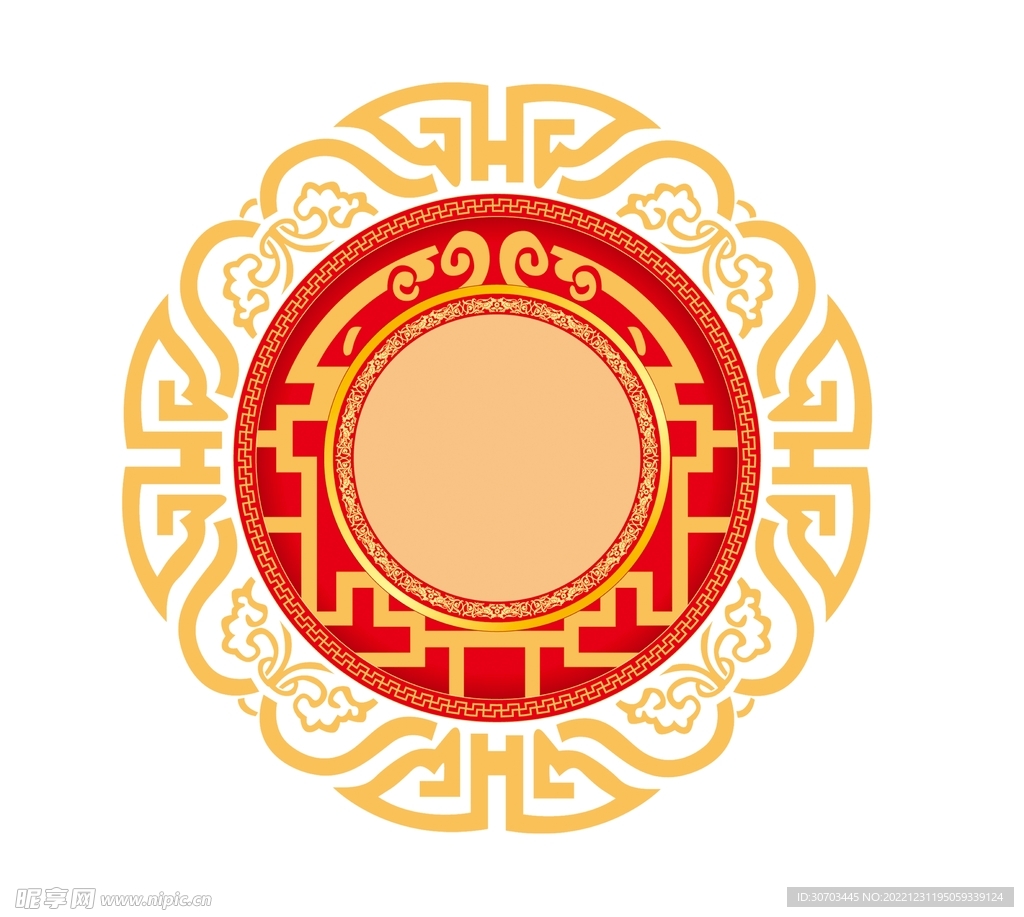 红色花