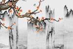 手绘花鸟
