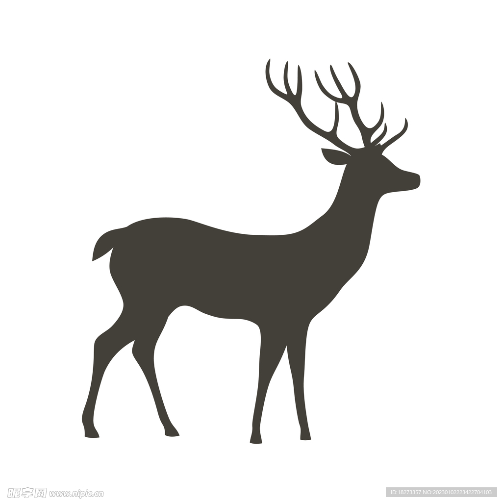 动物标本麋鹿高清图片下载-正版图片501292369-摄图网