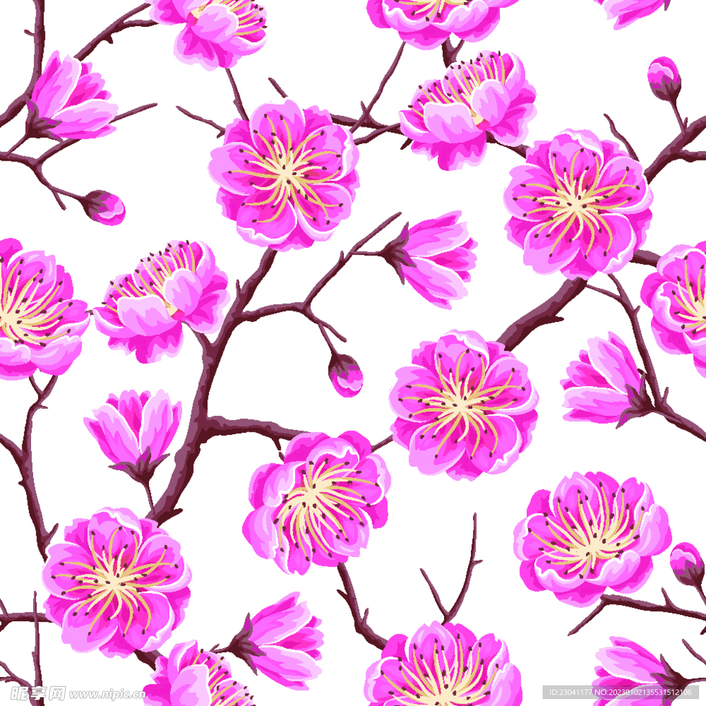樱花桃花