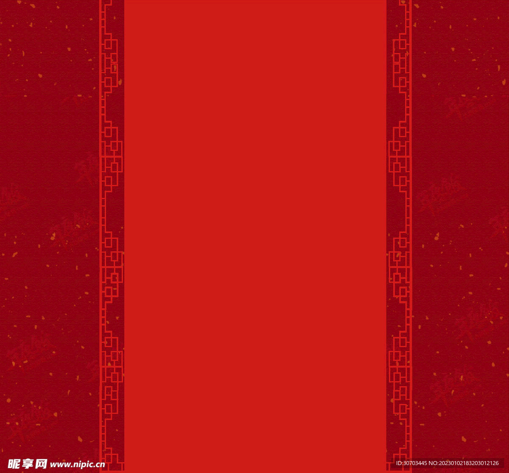 红色花纹背景