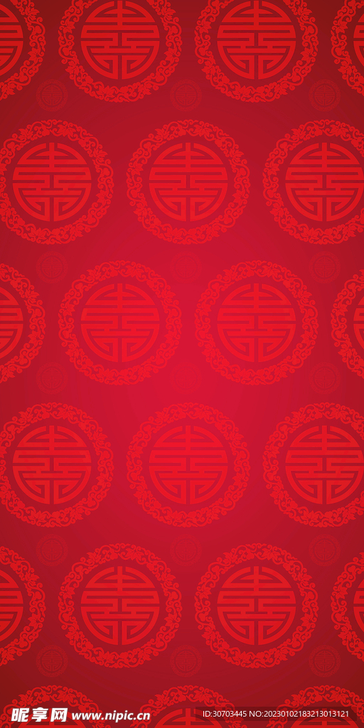 圆形图案背景