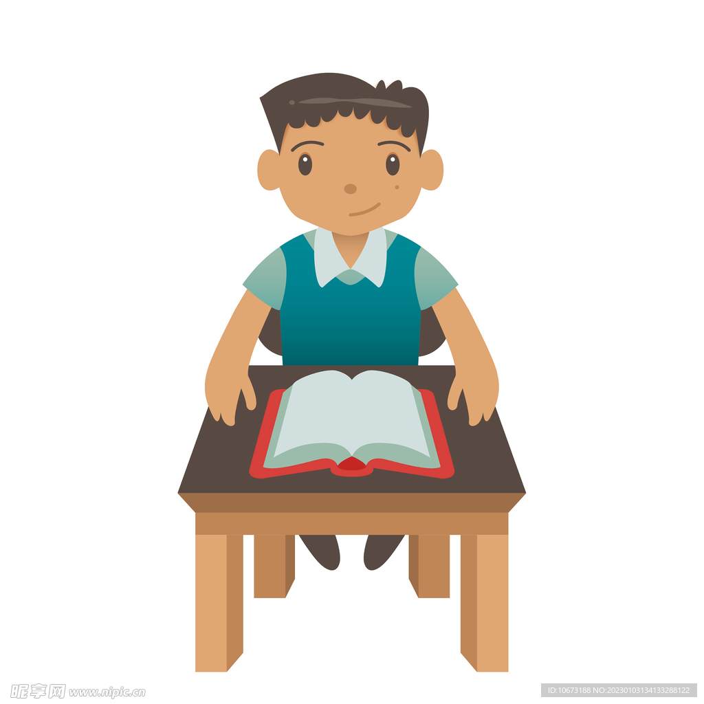 卡通小孩形象