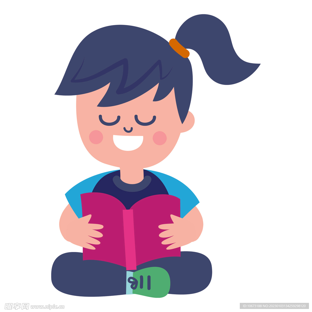 卡通小孩形象