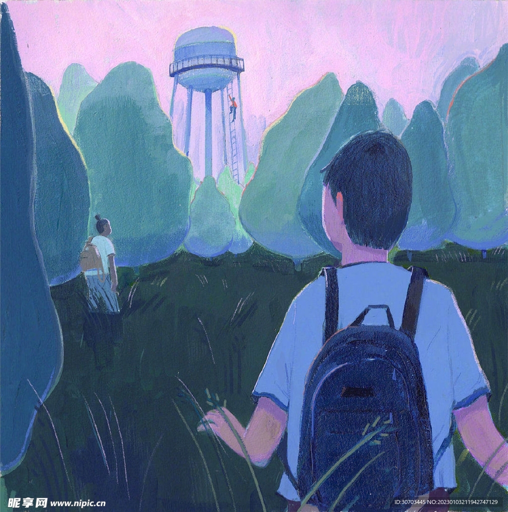男孩和树