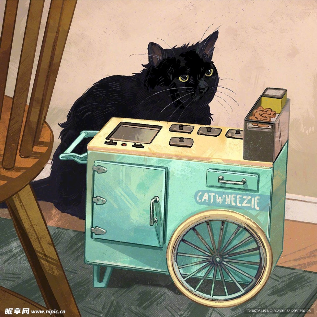 黑色猫