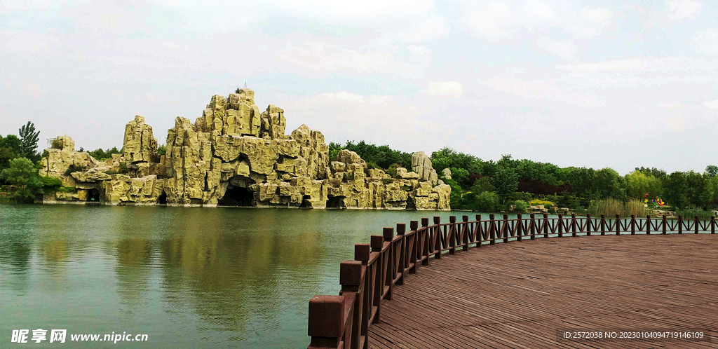 山东汶上莲花湖湿地公园