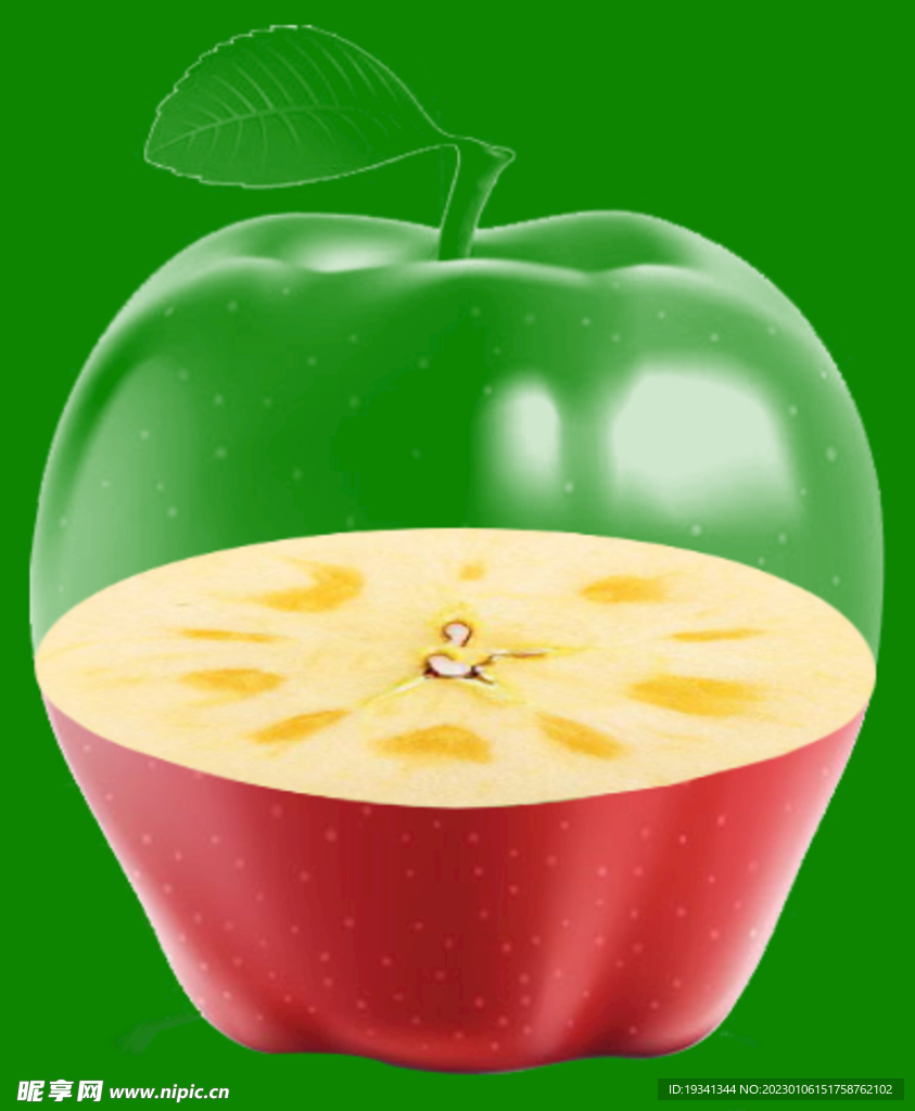 透明苹果