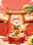 喜庆新年海报