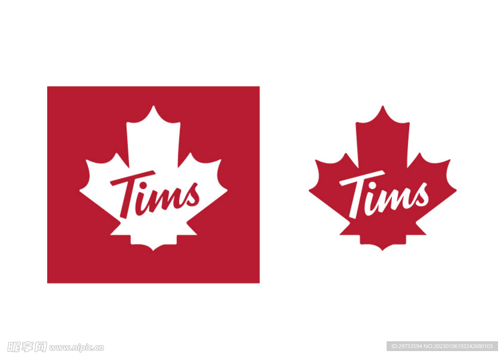 Tims咖啡Logo