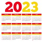 2023新年兔年台历日历