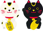 招财猫元素