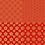 国风传统无缝拼接AI矢量图案