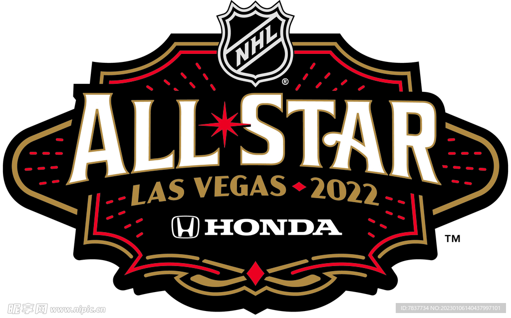 2022 NHL全明星赛徽标