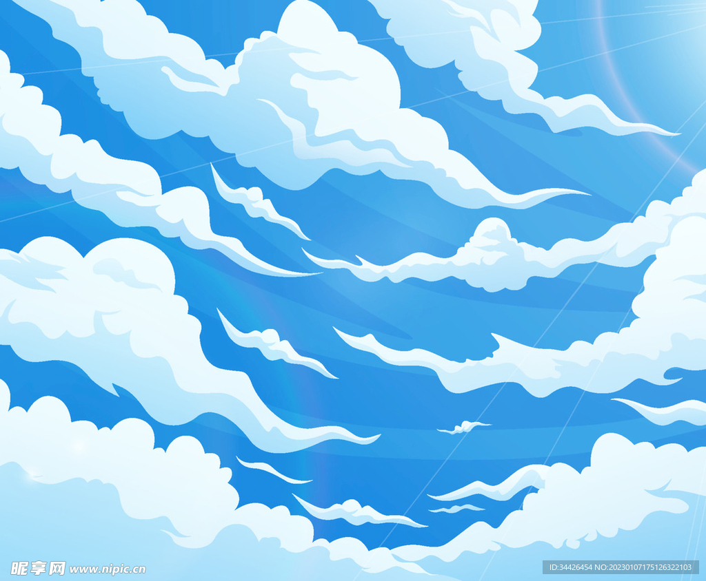 卡通扁平化云彩云朵_png素材-图趣网（Tuquu）