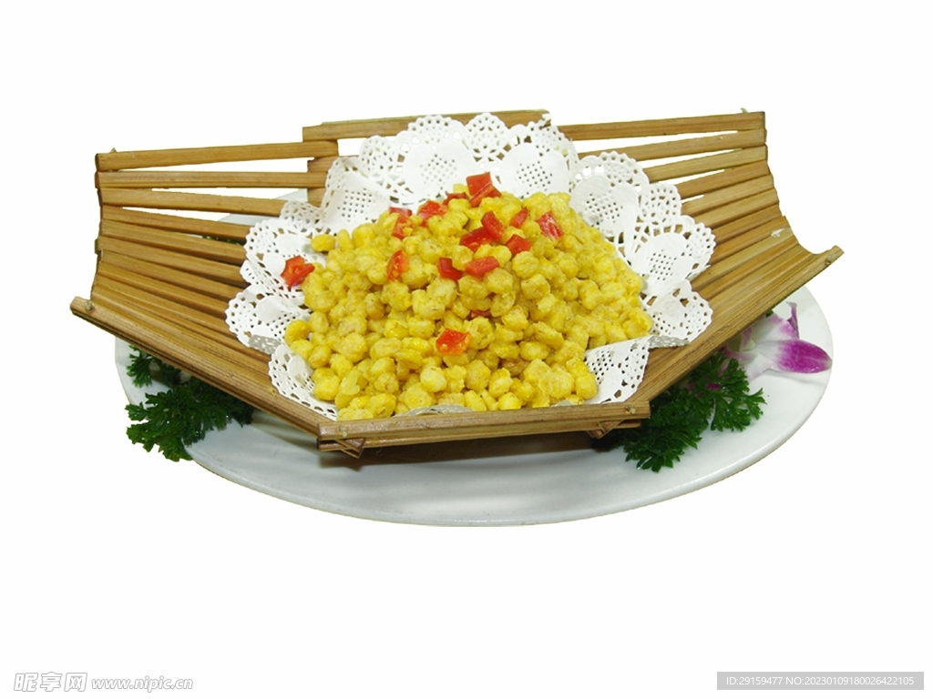 咸蛋黄脆玉米