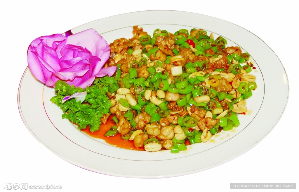 小椒煸鸡仔