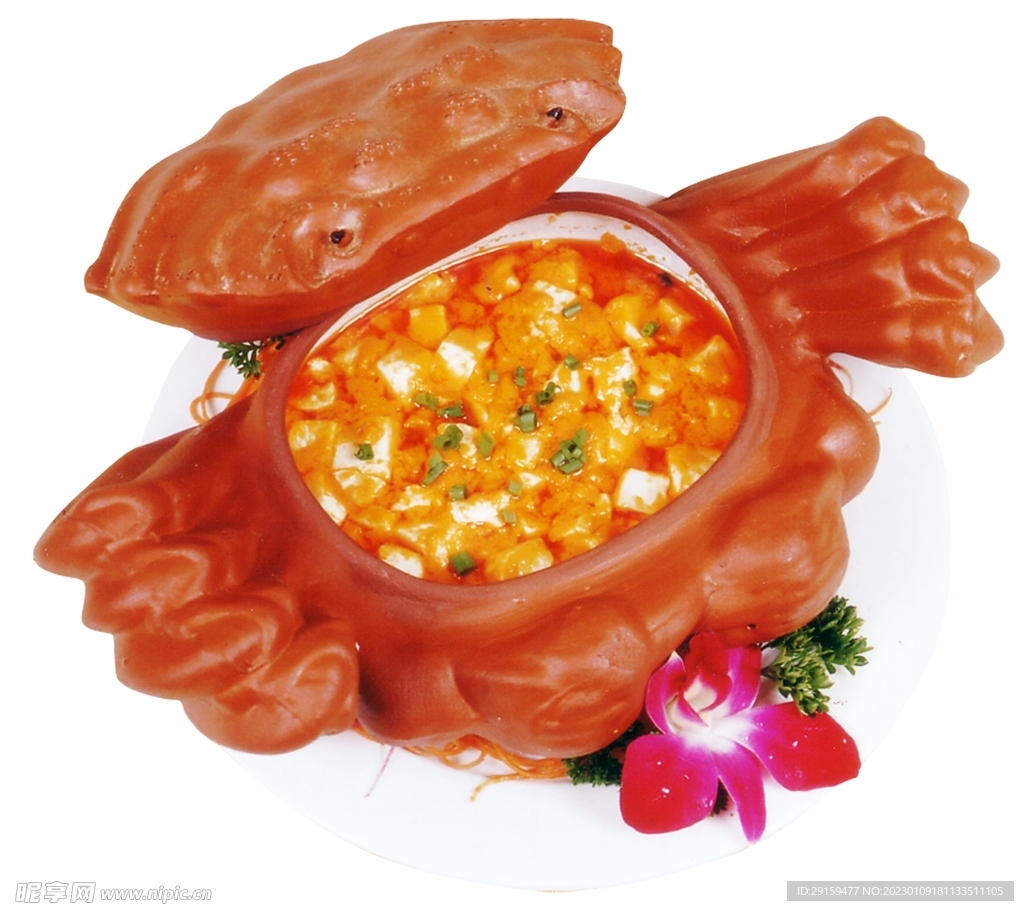 蟹黄滑豆腐