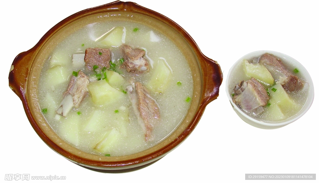 小土豆炖猪排