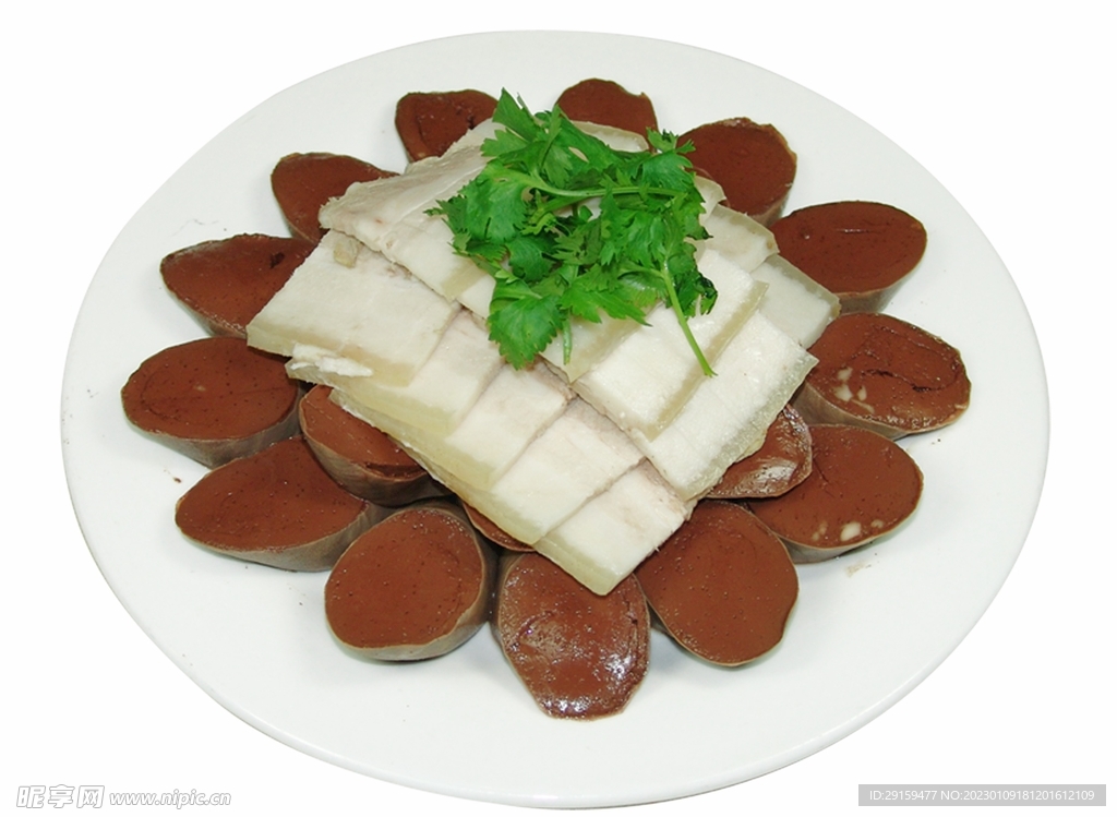 血肠白肉