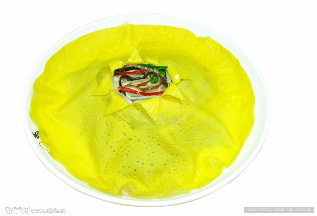 鸭丝炒合菜