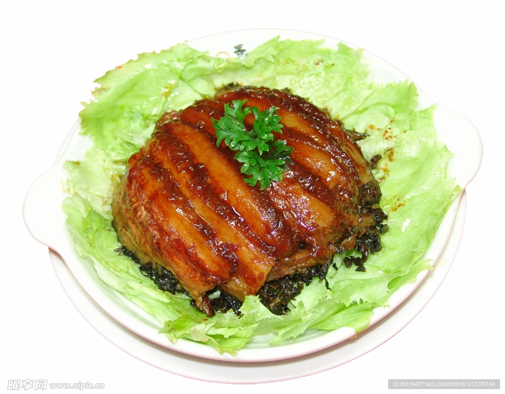 芽菜扣肉