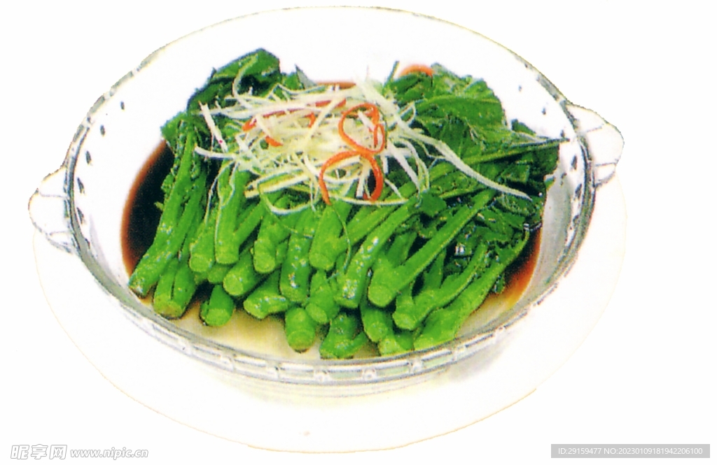 鱼汁五彩芥兰