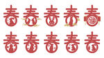 2023新年海报 卡通兔子春