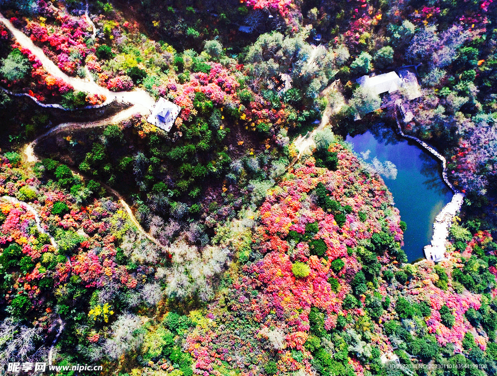 济南九如山瀑布群景区