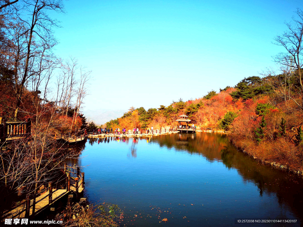 济南九如山瀑布群景区