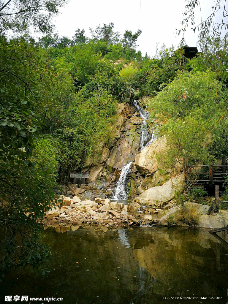 济南九如山瀑布群景区