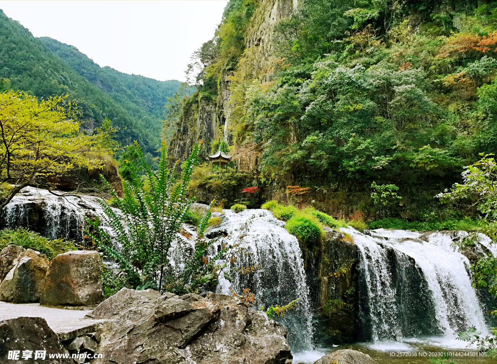 济南九如山瀑布群景区