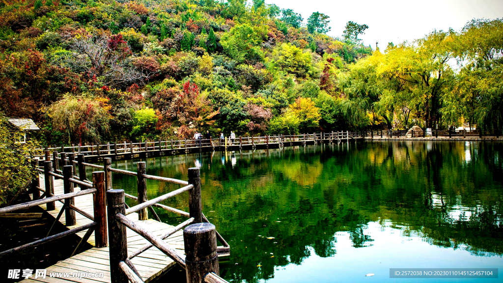 济南九如山瀑布群景区