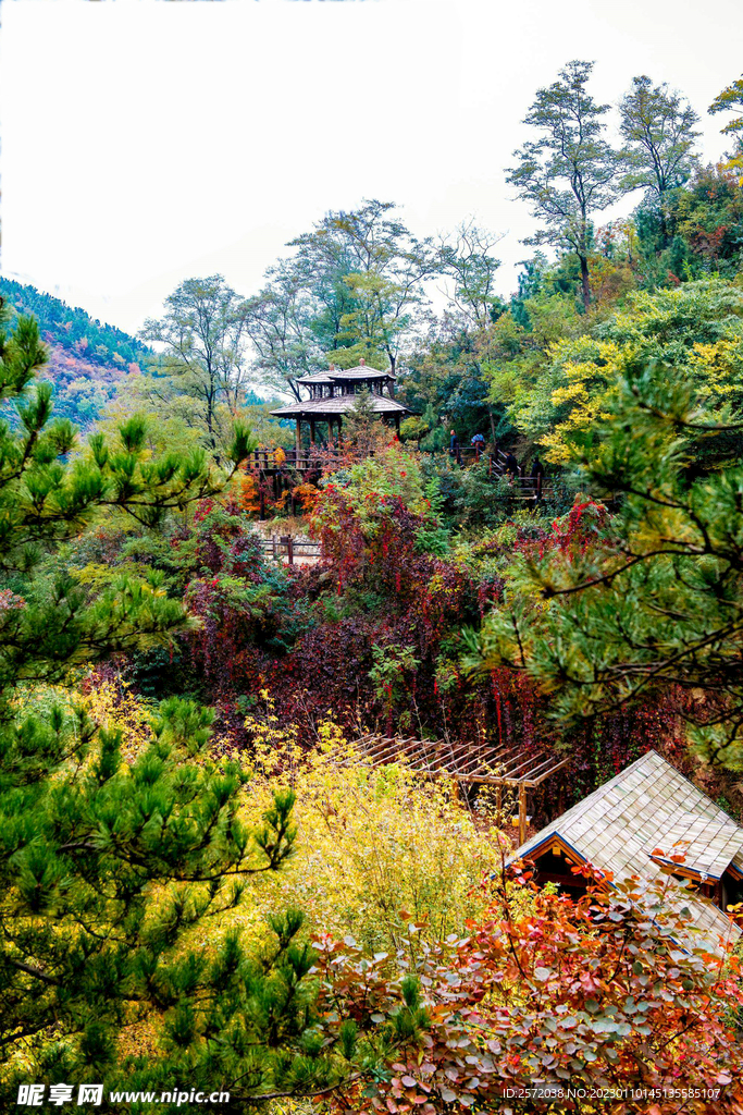 济南九如山瀑布群景区