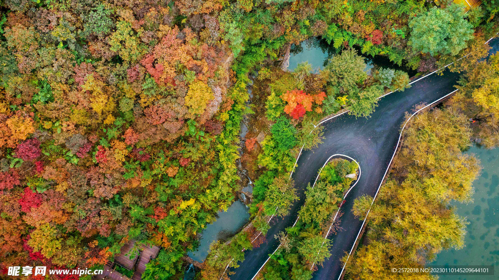 济南九如山瀑布群景区