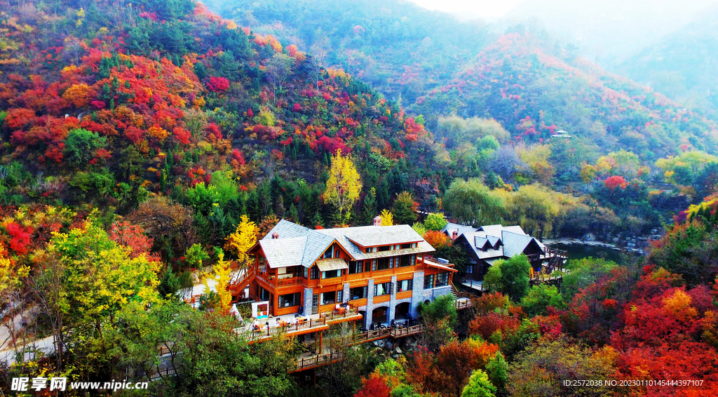 济南九如山瀑布群景区