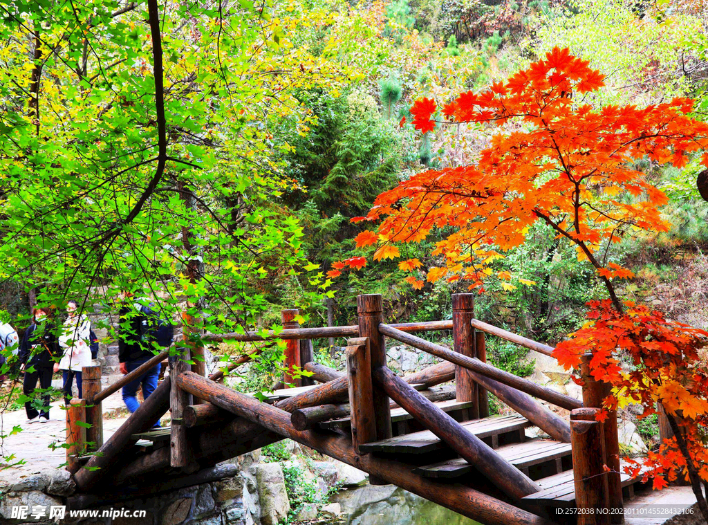 济南九如山瀑布群景区