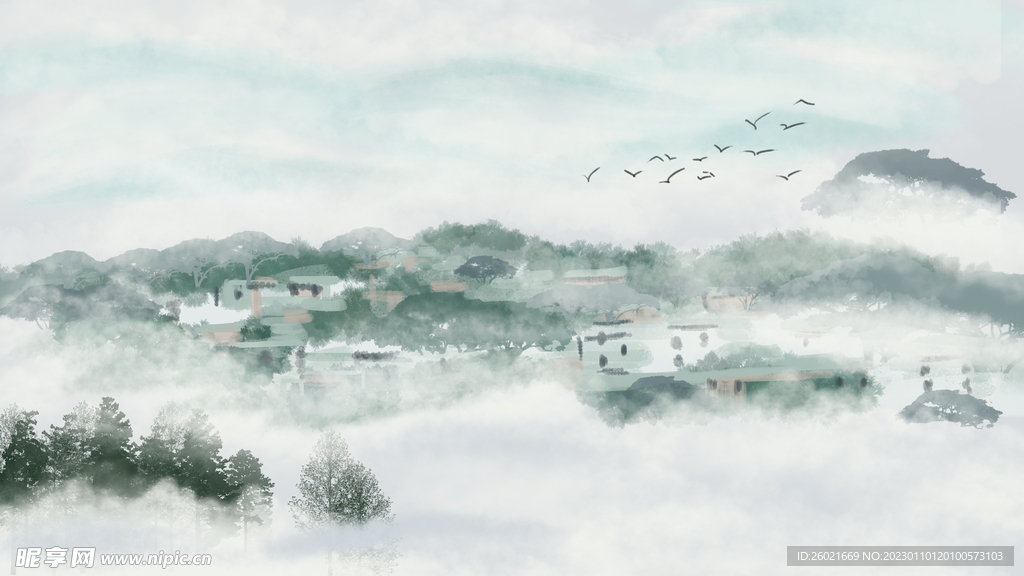 山水