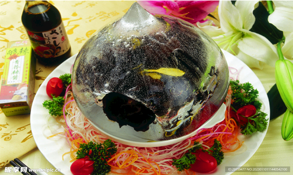 冰镇菊花木耳