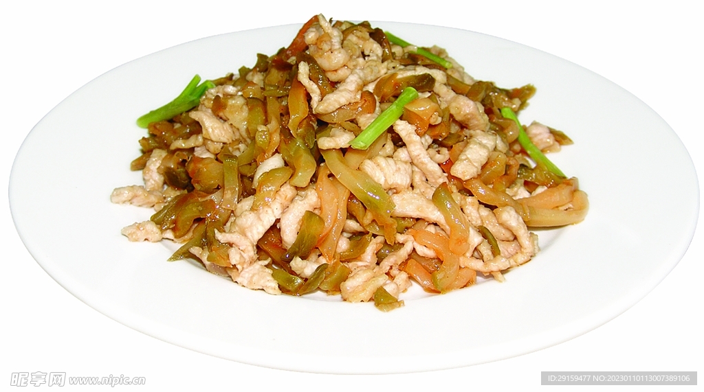 榨菜肉丝