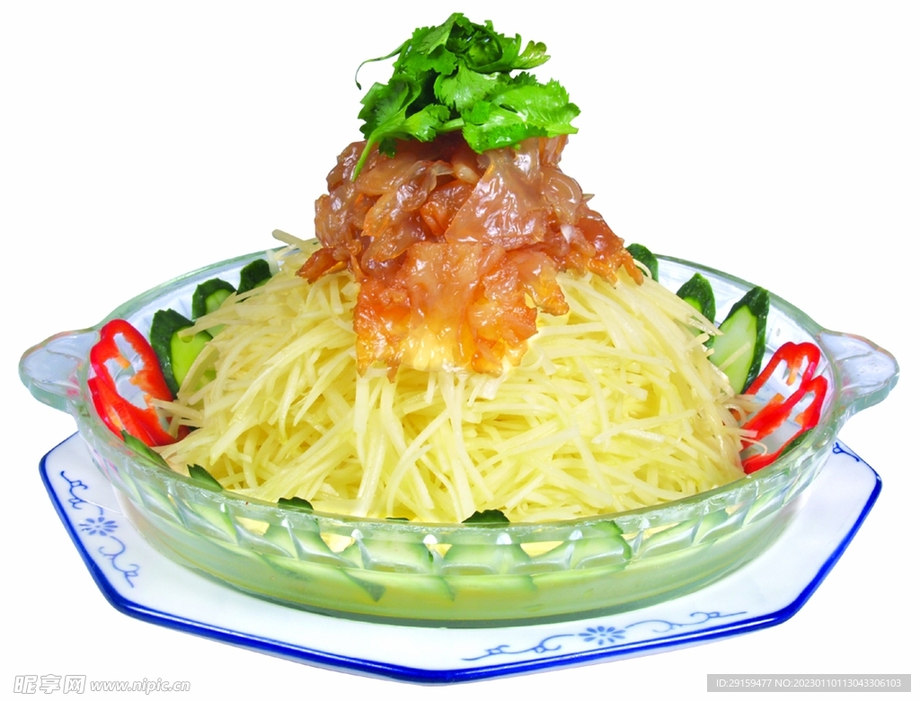 蜇头土豆丝