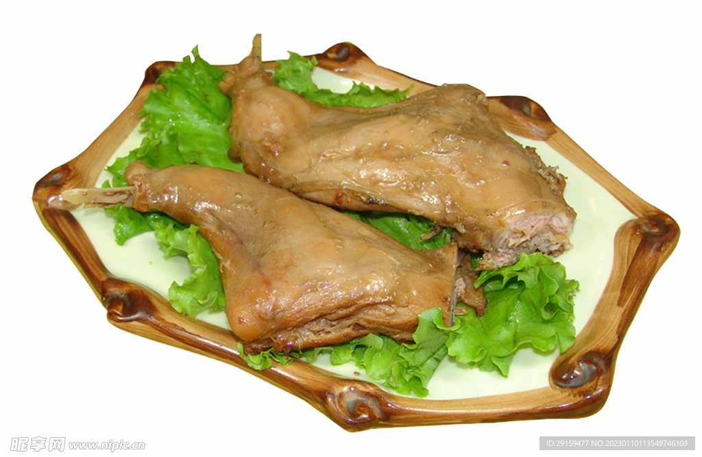 八珍酱兔腿