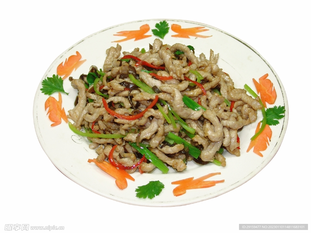 干炒肉丝